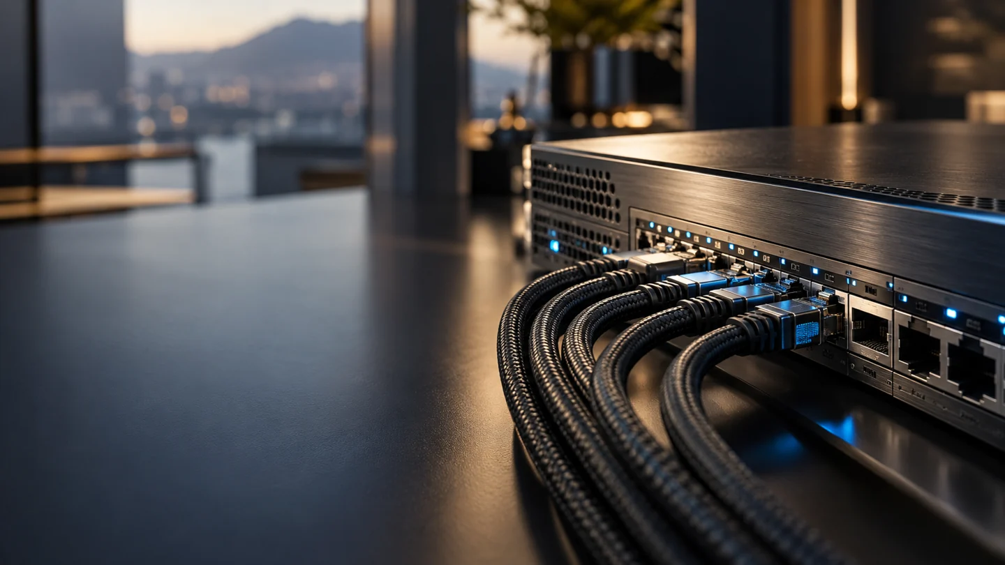 Apparato di rete per la protezione delle connessioni aziendali