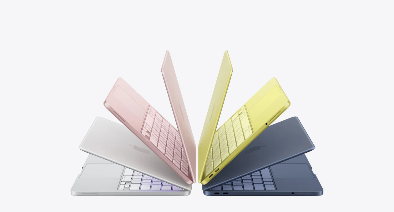 MacBook Neo nei colori della gamma